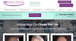 Desktop Screenshot of myfamilydental.com